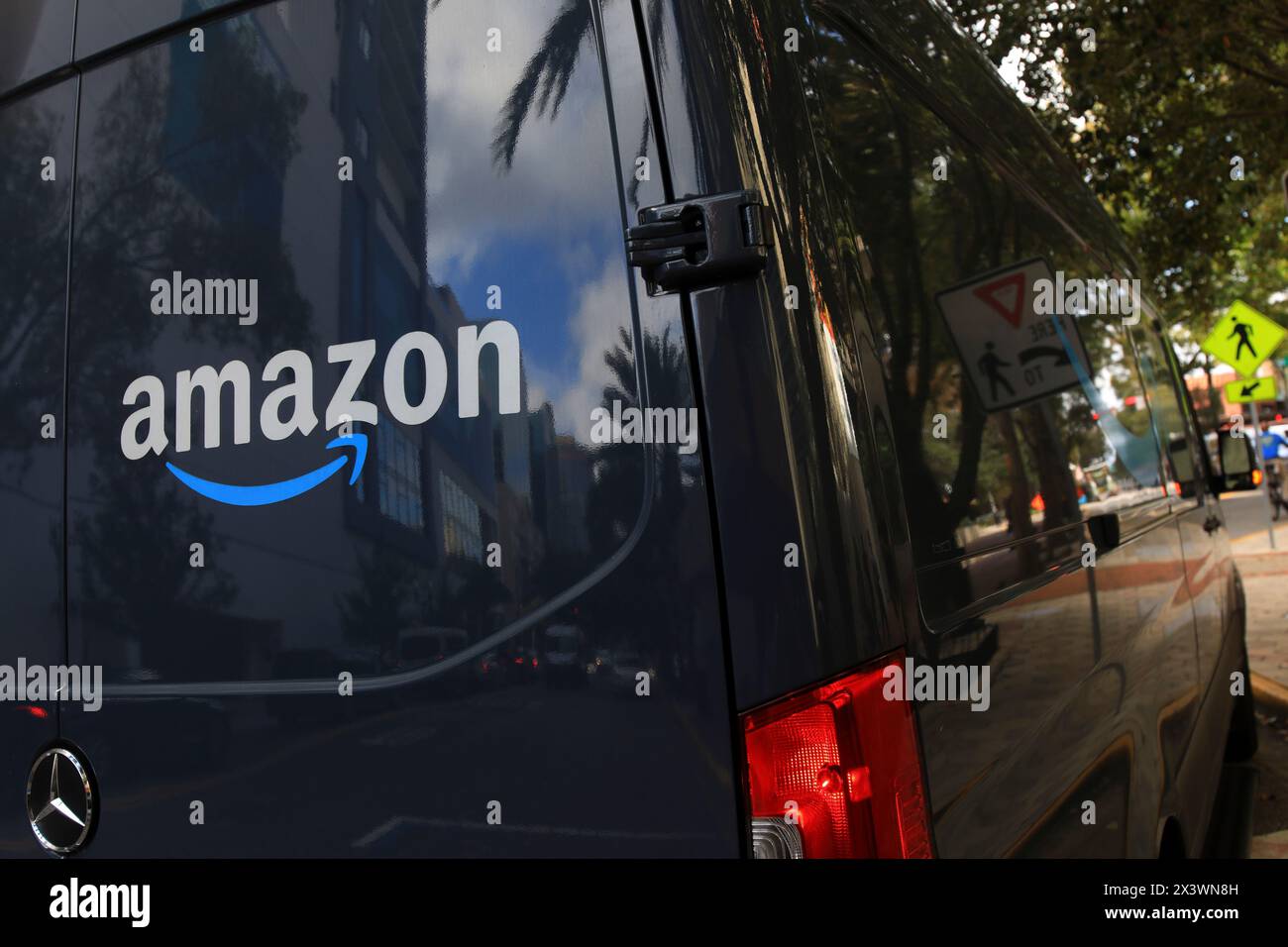 USA, Floride, Orlando. Amazon prime Foto Stock