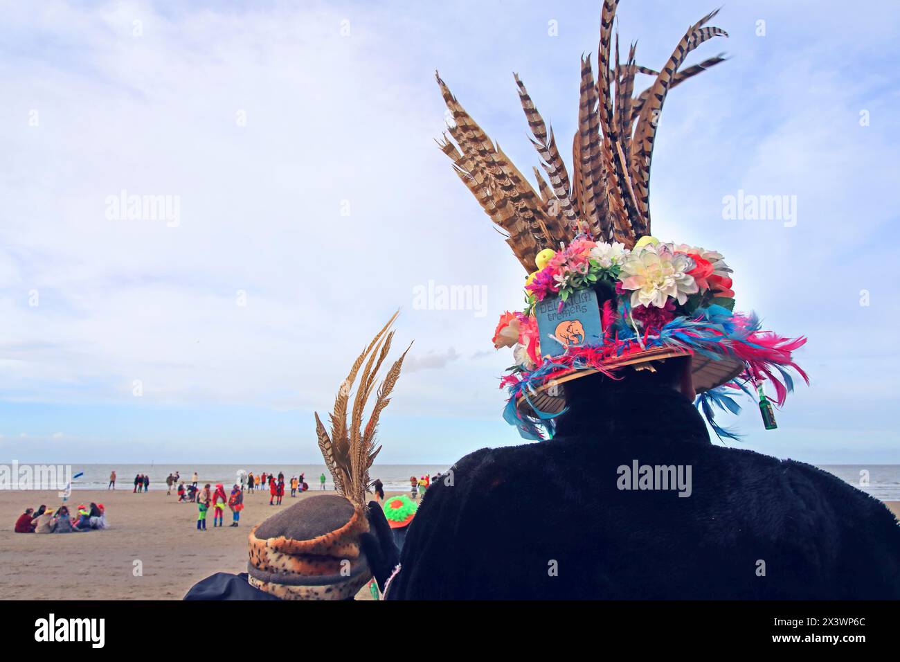 Francia, Dunkerque, Malo les Bains, carnaval Foto Stock