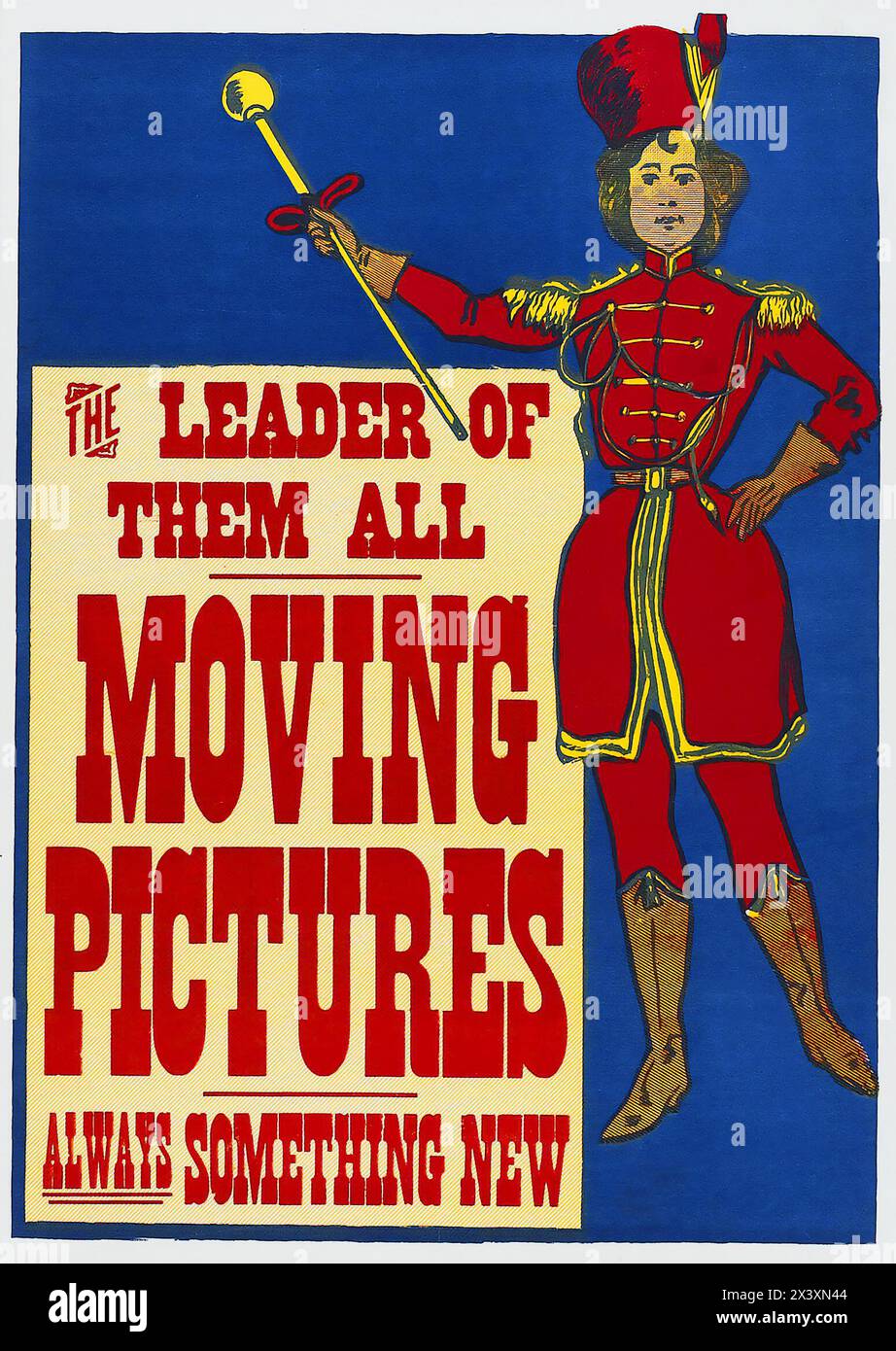 Moving Pictures (Edison Manufacturing Co., circa 1903) Foto Stock