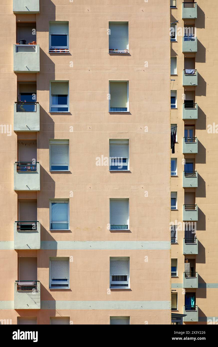 Appartamenti, Donostia, San Sebastian, Gipuzkoa, Paesi Baschi, Spagna, Europa Foto Stock