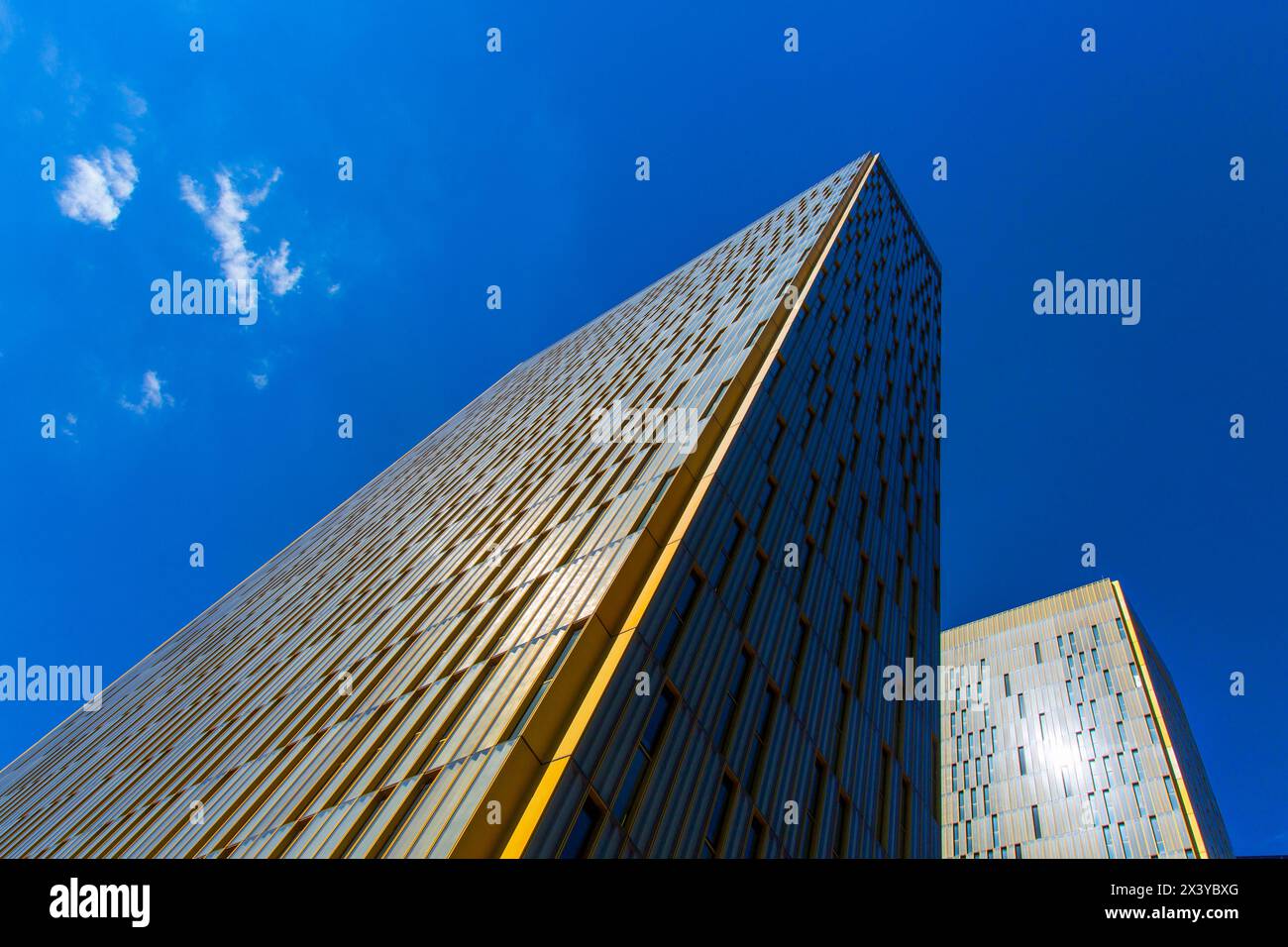 Europa, Lussemburgo, Lussemburgo. Kirchberg. Corte di giustizia dell'Unione europea Foto Stock
