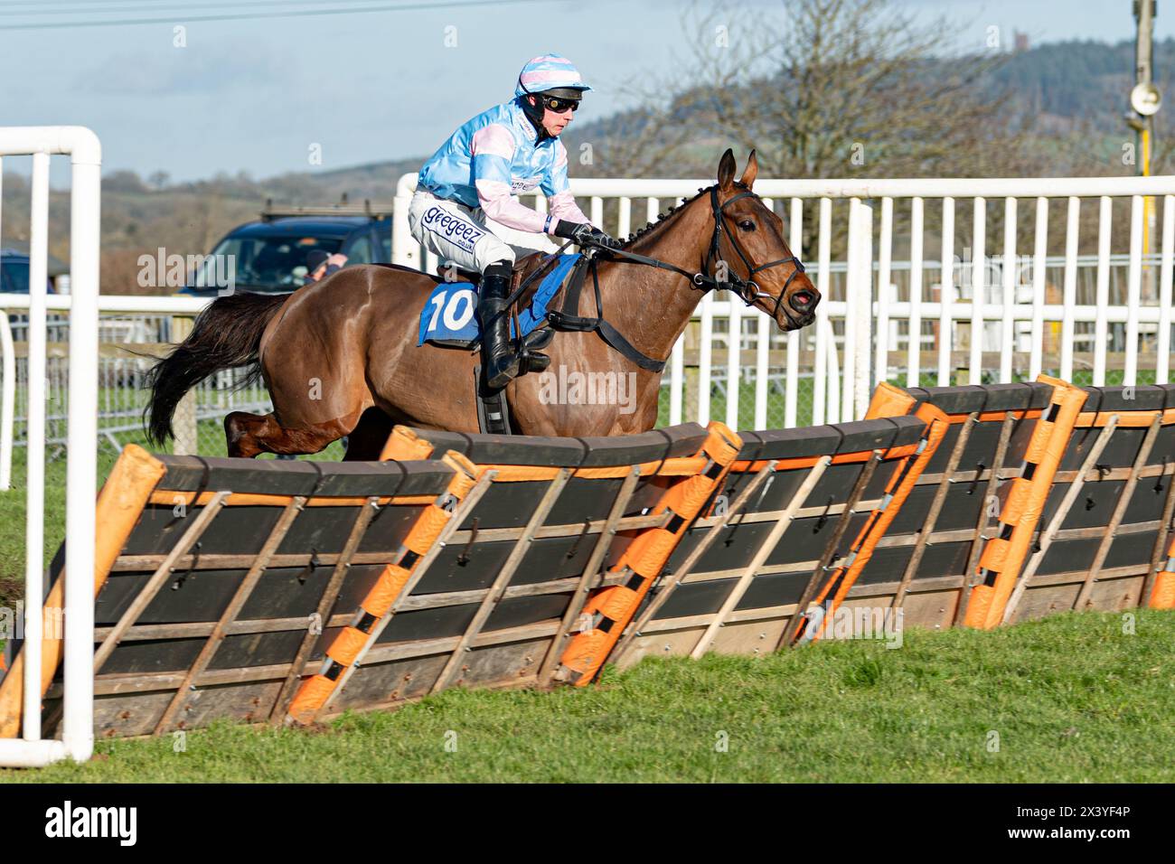 Wincanton hurdle Race, giovedì 20 gennaio 2022 Foto Stock