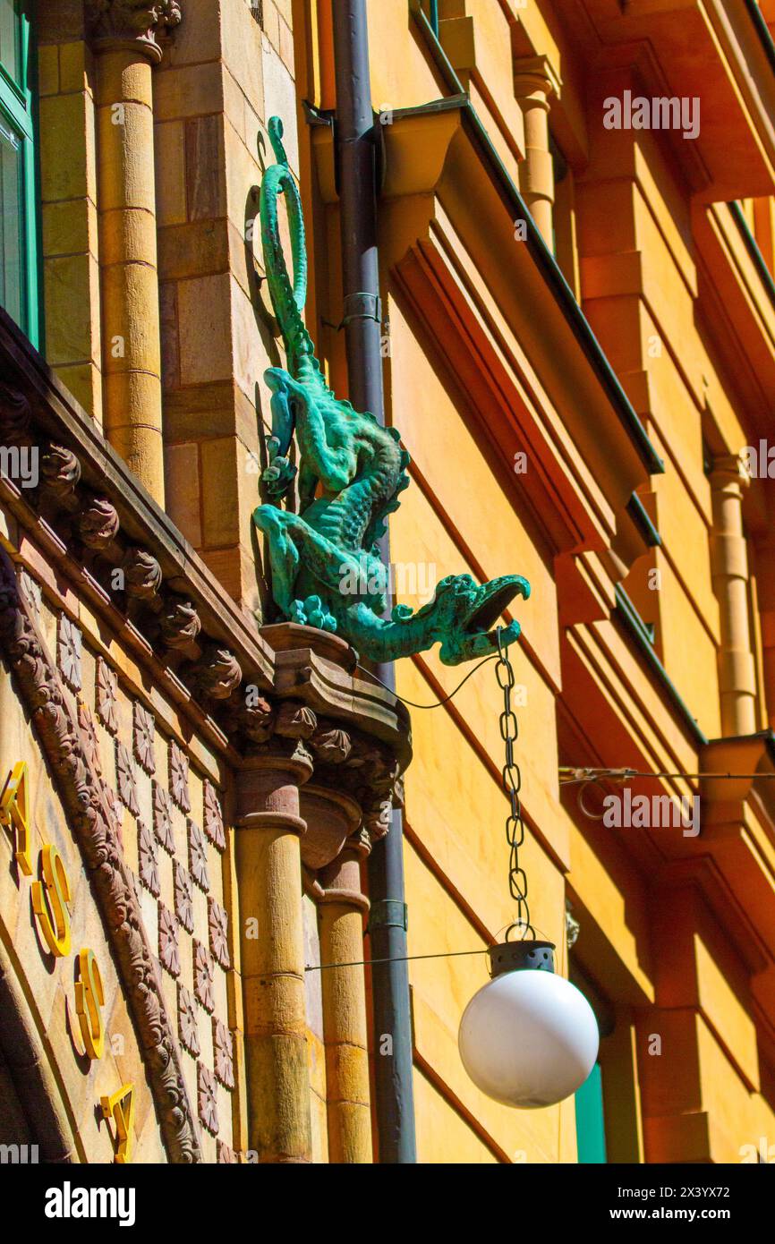Europa, Scandinavia, Svezia. Stoccolma. Dragone Foto Stock