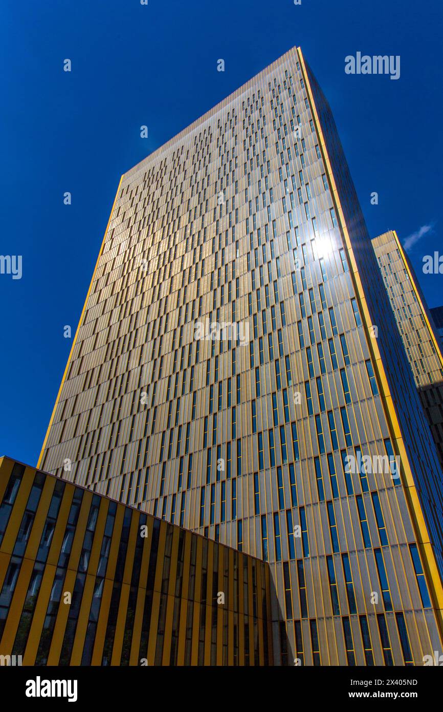 Europa, Lussemburgo, Lussemburgo. Kirchberg. Corte di giustizia dell'Unione europea Foto Stock