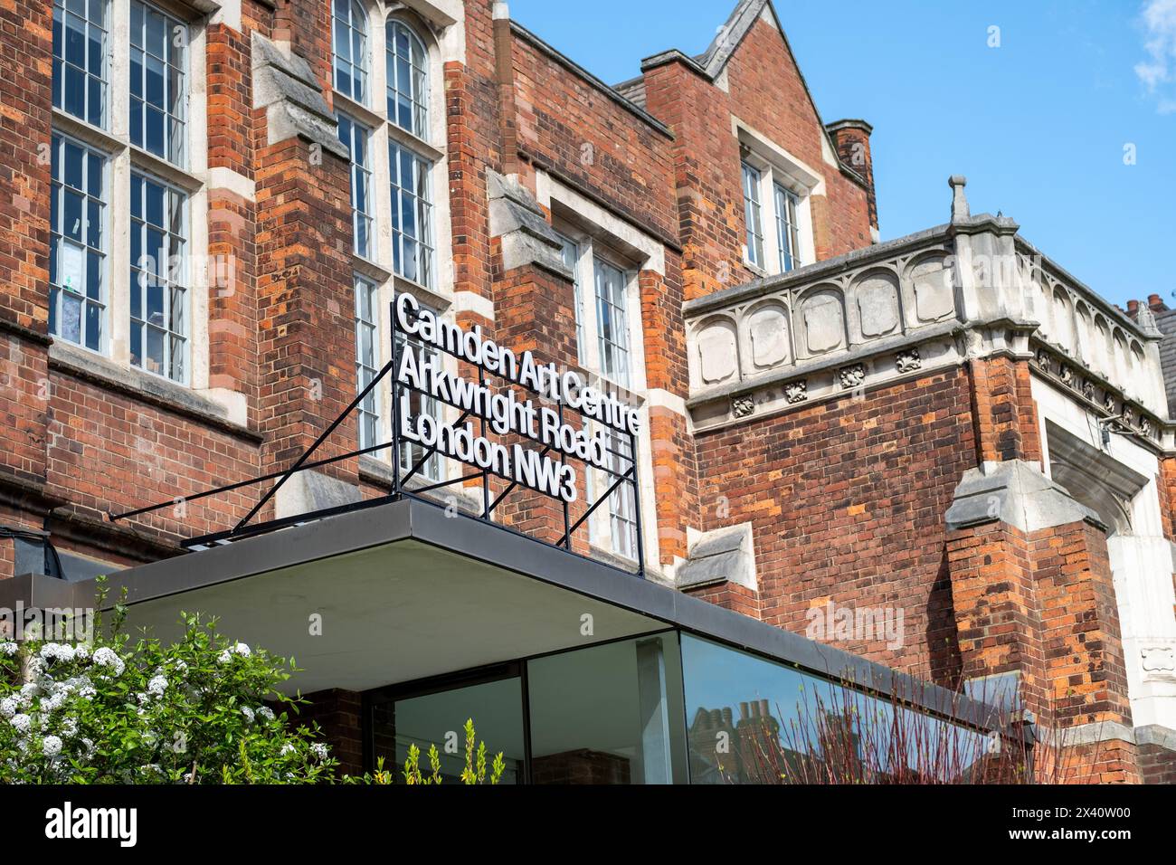 LONDRA - 30 MARZO 2024: Camden Art Centre in Arkwright Road, NW3. Galleria d'arte contemporanea e centro di formazione Foto Stock