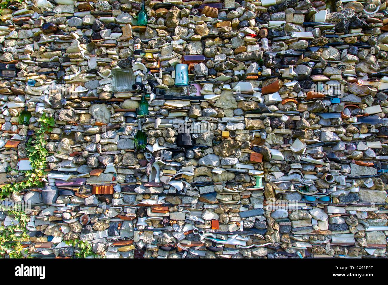 Francia, Hauts de France, Aisne, Viry-Noureuil. Giardino Bodan Litnianski Foto Stock