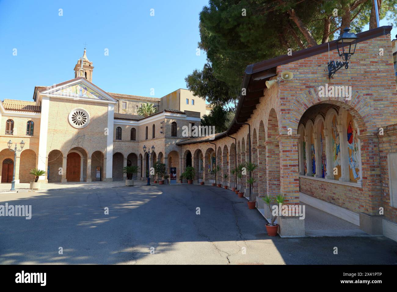 Santuario Madonna dello splendore, Giulianova, Italia. Il santuario della Madonna dello splendore Foto Stock
