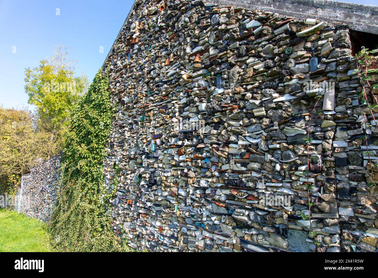 Francia, Hauts de France, Aisne, Viry-Noureuil. Giardino Bodan Litnianski Foto Stock