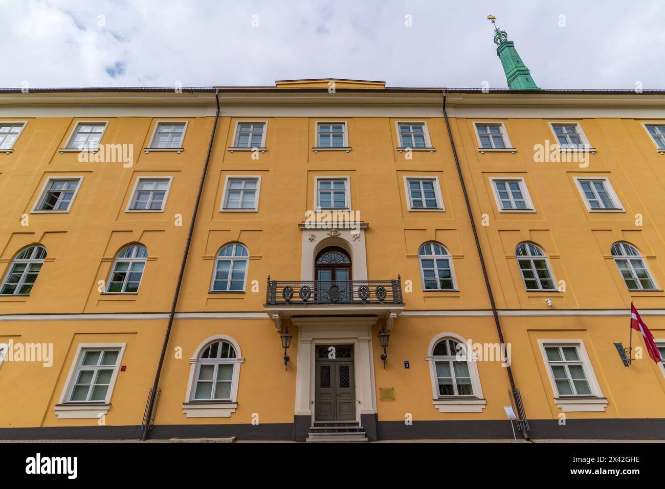 Palazzo presidenziale a riga, Lettonia Foto Stock