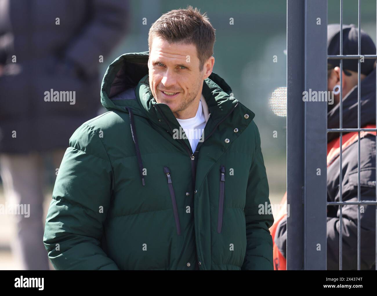 Dortmund, Germania. 23 aprile 2024. Firo : 23.04.2024 calcio, calcio, prima Bundesliga maschile 1.Bundesliga BVB Borussia Dortmund - ALLENATORE SPORTIVO SEBASTIAN KEHL, BVB   credito: dpa/Alamy Live News Foto Stock