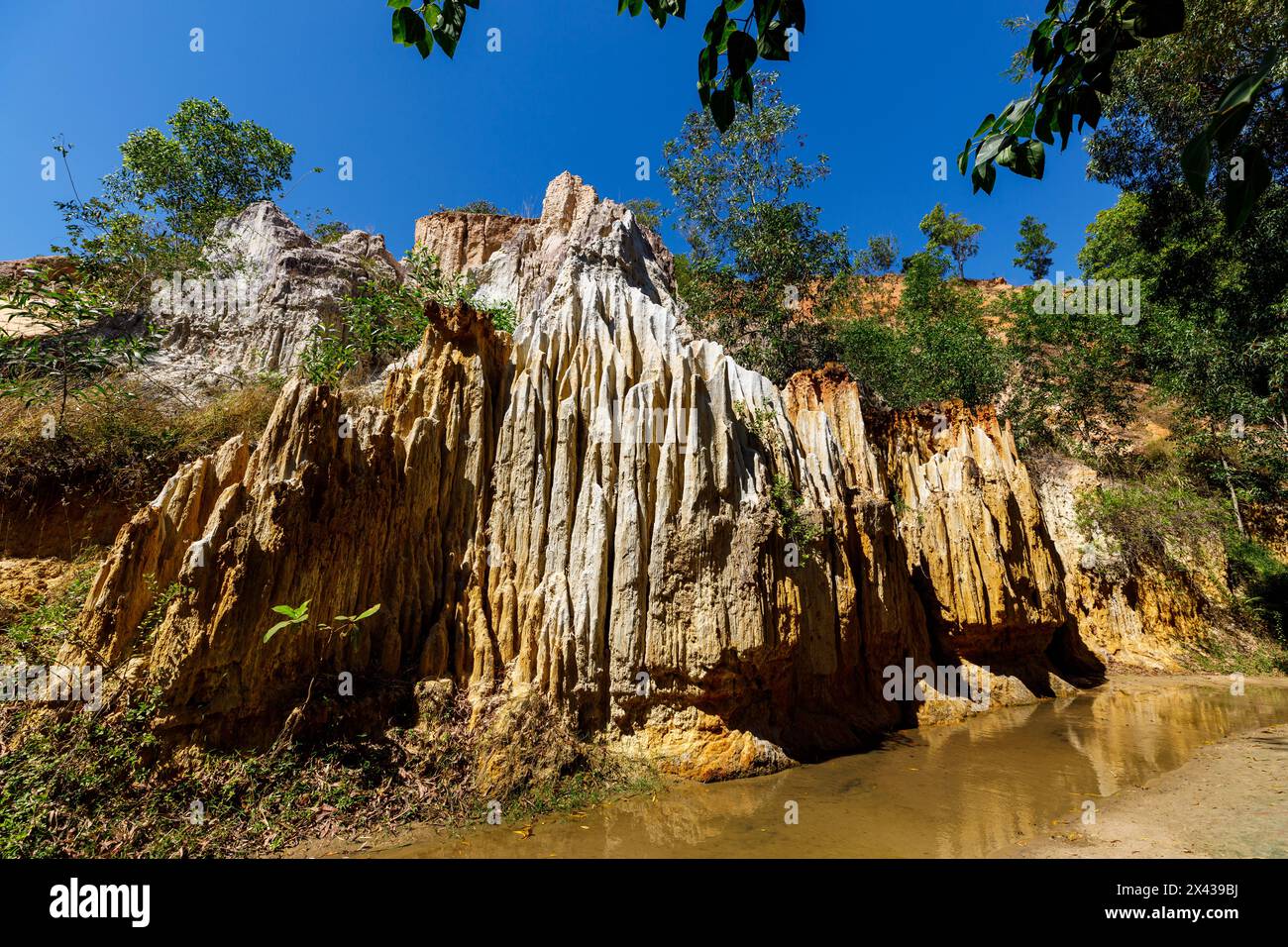 Il torrente delle fate di Mui ne in Vietnam Foto Stock