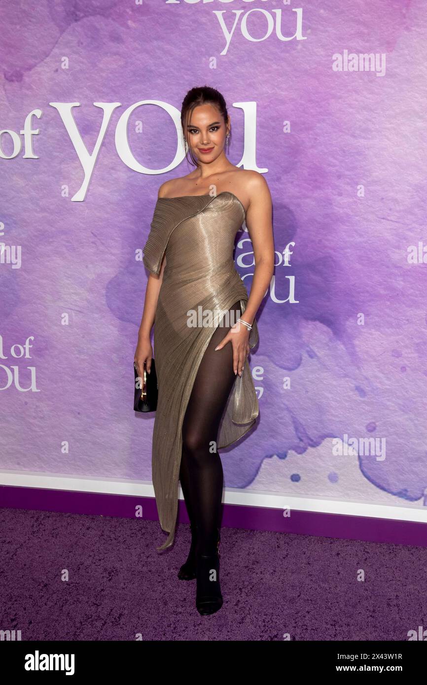 New York, New York, Stati Uniti. 29 aprile 2024. (NEW) Premiere di New York "The idea of You" di prime Video. 29 aprile 2024, New York, New York, Stati Uniti d'America: Catriona Gray partecipa alla prima di The idea of You dei prime Video a New York al Jazz al Lincoln Center il 29 aprile 2024 a New York. (Immagine di credito: © Ron Adar/TheNEWS2 tramite ZUMA Press Wire) SOLO PER USO EDITORIALE! Non per USO commerciale! Foto Stock