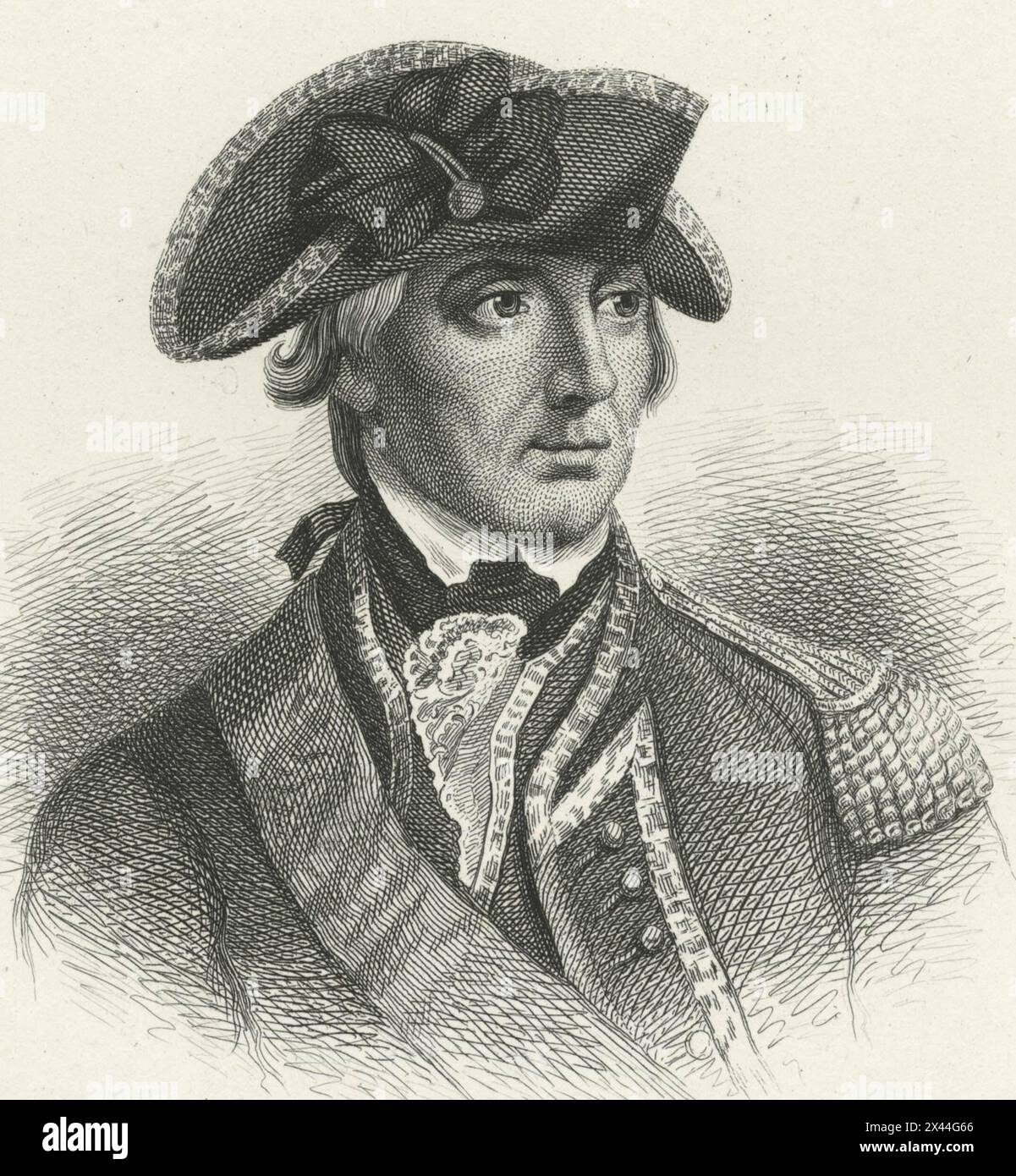 William Howe, 5th Visconte Howe Foto Stock