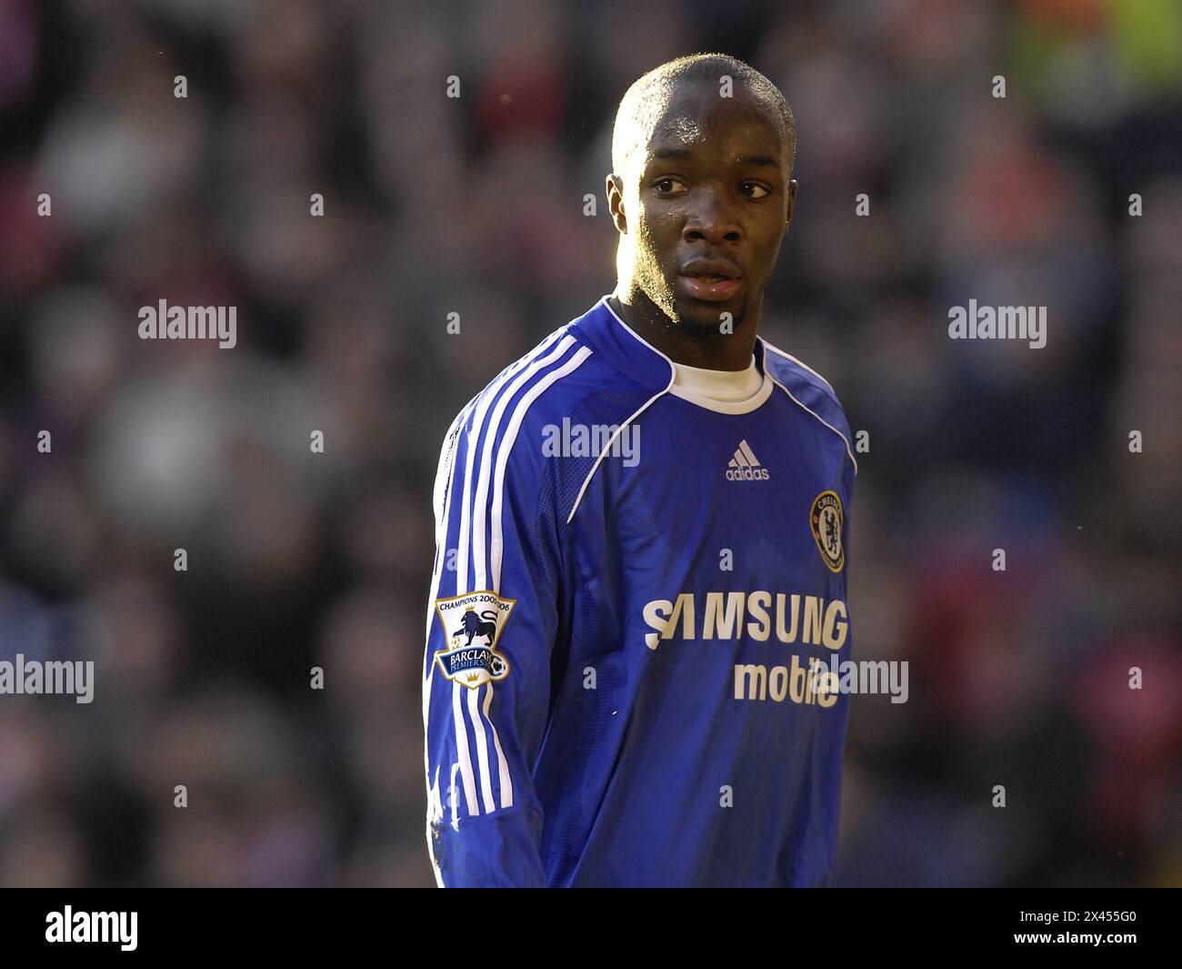 Foto del file del 03/02/07 di Lassana Diarra. Le norme della FIFA che disciplinano i contratti dei giocatori “possono essere contrarie” al diritto dell’Unione europea, la Corte di giustizia europea è stata informata in un caso intentato da un ex giocatore della Premier League. Data di pubblicazione: Martedì 30 aprile 2024. Foto Stock