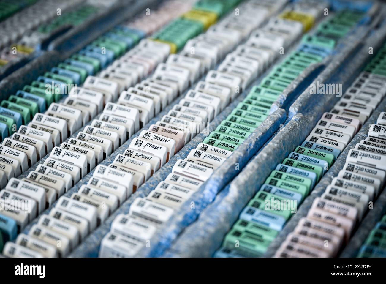 ATTENZIONE REDATTORI: EDITORIALE UTILIZZARE SOLO il reparto di patologia anatomica nell'ospedale Imelda di Bonheiden, giovedì 17 agosto 2023. BELGA FOTO DIRK WAEM Foto Stock