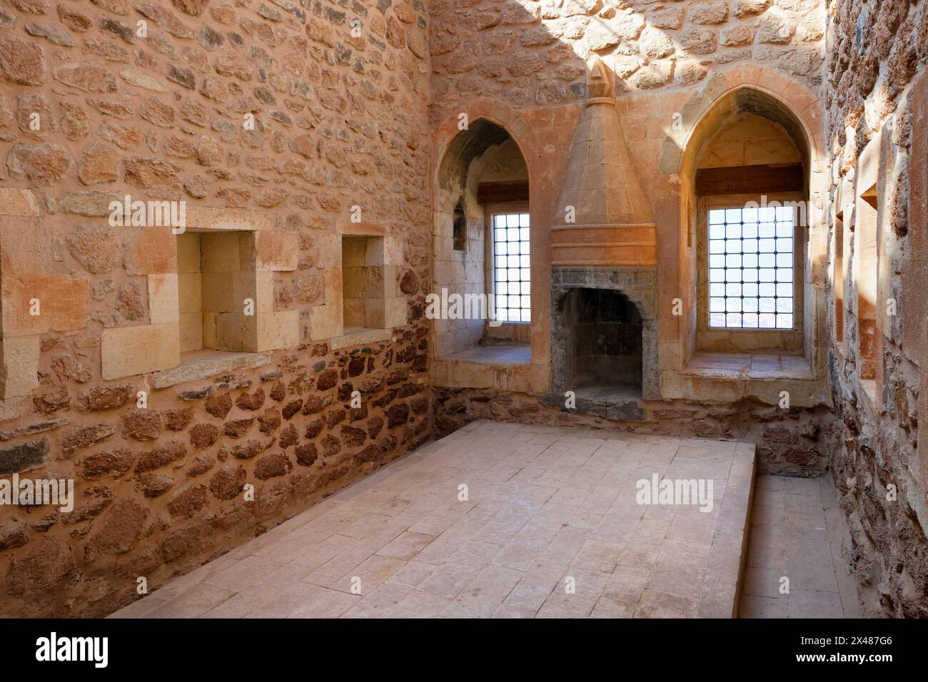 Palazzo Ishak Pasha, stanze Harem, Dogubayazit, Turchia Foto Stock
