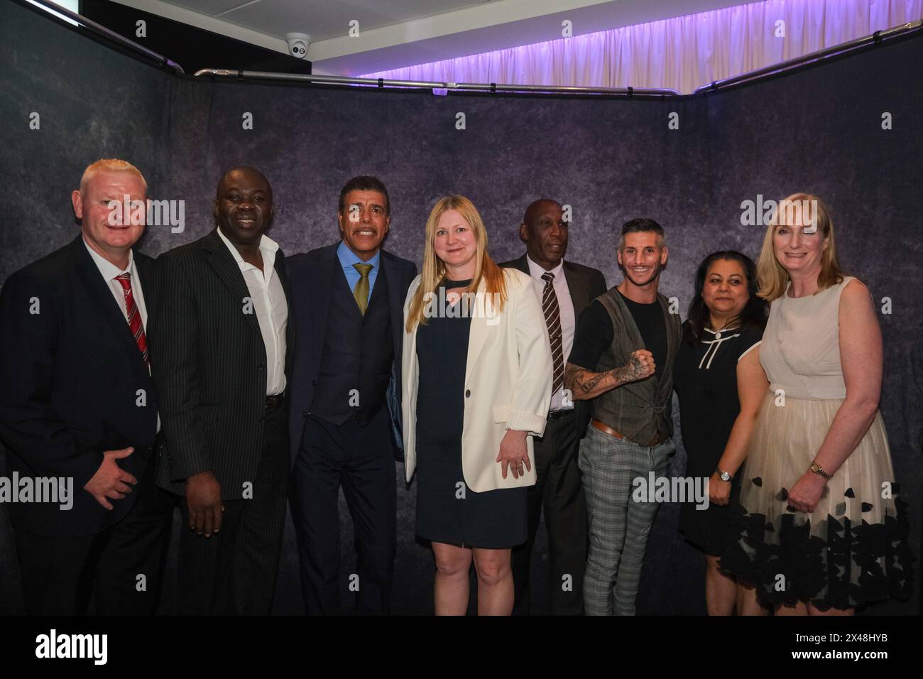 Gli Star Football Awards all'OEC di Owlerton, 29/4/24 Foto Stock