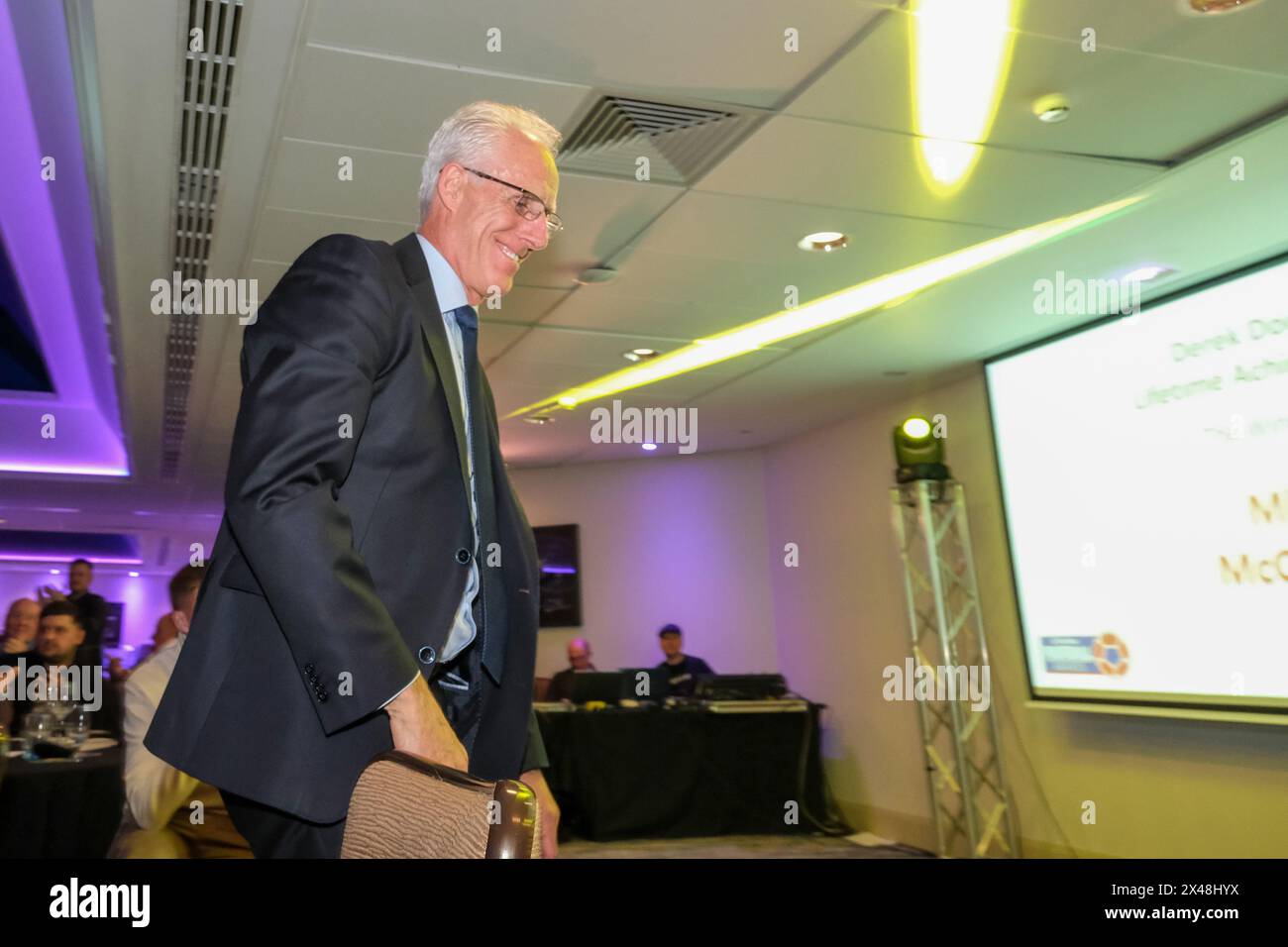 The Star Football Awards all'OEC, a Owlerton, 29/4/24 - Mick McCarthy Foto Stock