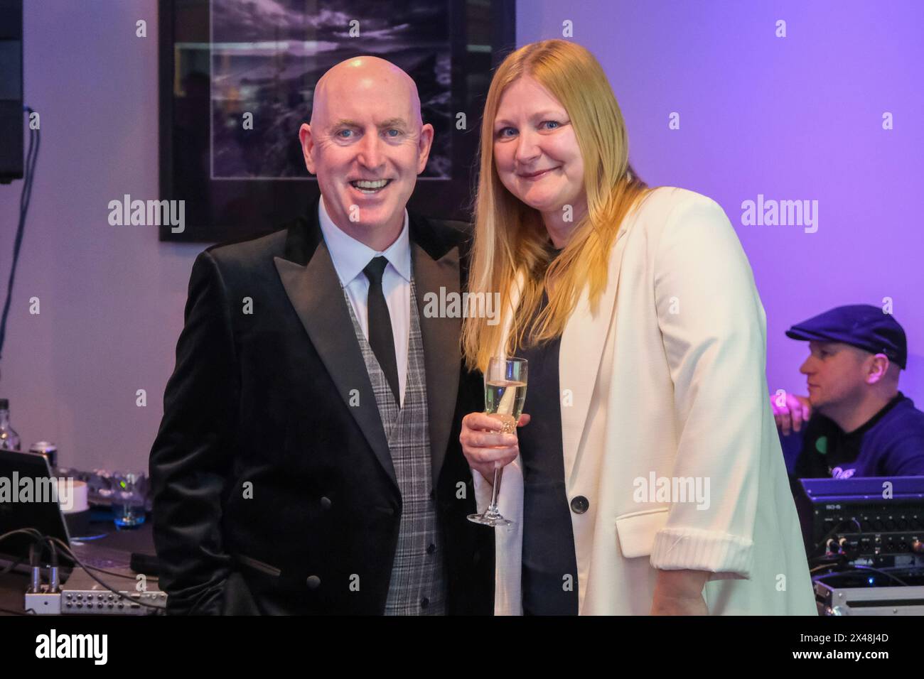 Gli Star Football Awards all'OEC di Owlerton, 29/4/24 Foto Stock