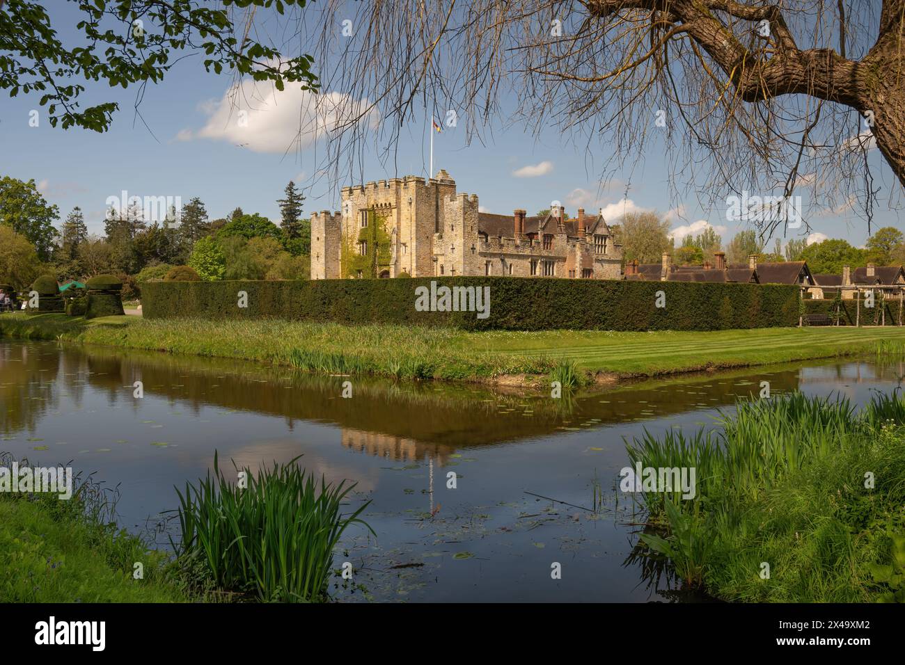 Hever Castle, Edenbridge, Kent, Regno Unito Foto Stock