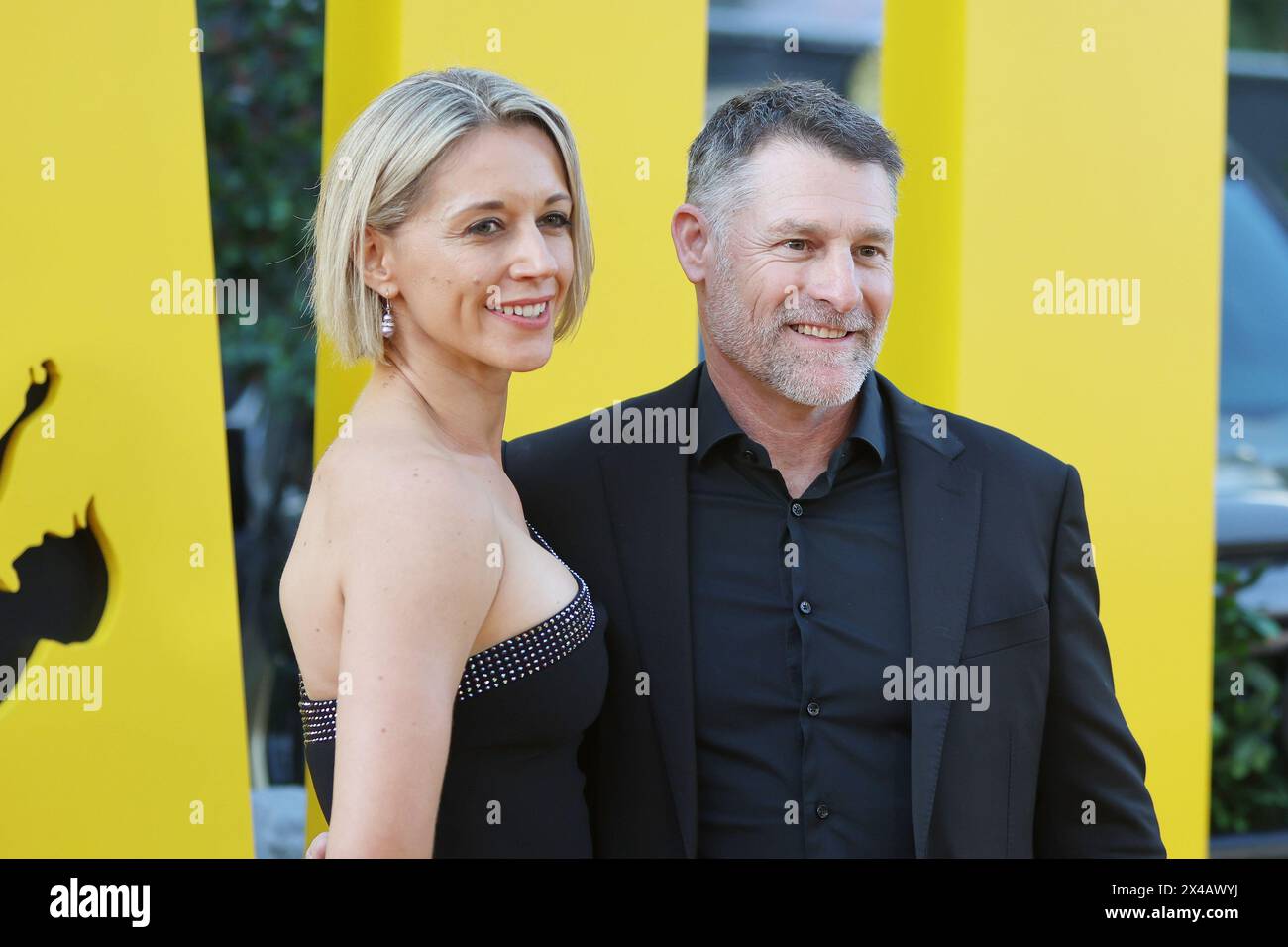 30 aprile 2024, Los Angeles, California, Stati Uniti: Kelly Marie, Keir Beck alla prima di Los Angeles di Universal Pictures The Fall Guy al Dolby Theatre. (Credit Image: © Nina Prommer/ZUMA Press Wire) SOLO PER USO EDITORIALE! Non per USO commerciale! Foto Stock