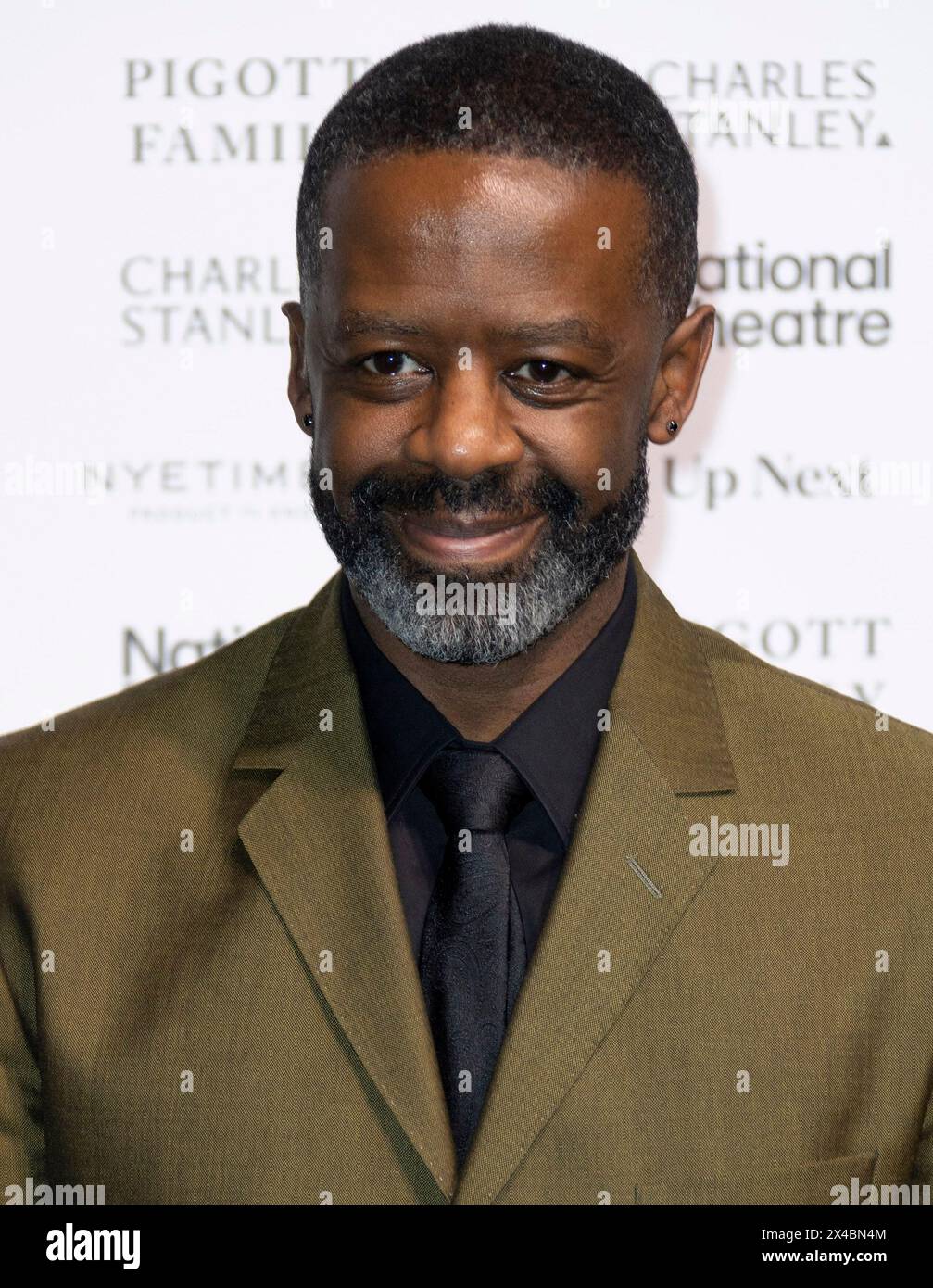 1 maggio 2024, Londra, Inghilterra, Regno Unito - Adrian Lester partecipa a Up Next Gala 2024, National Theatre Foto Stock