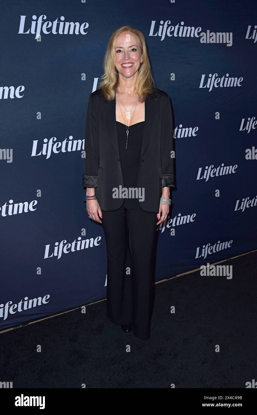 Laura Fleury beim "An Evening with Lifetime: Conversations on Converses" Event im the Grove. Los Angeles, 01.05.2024 Foto Stock