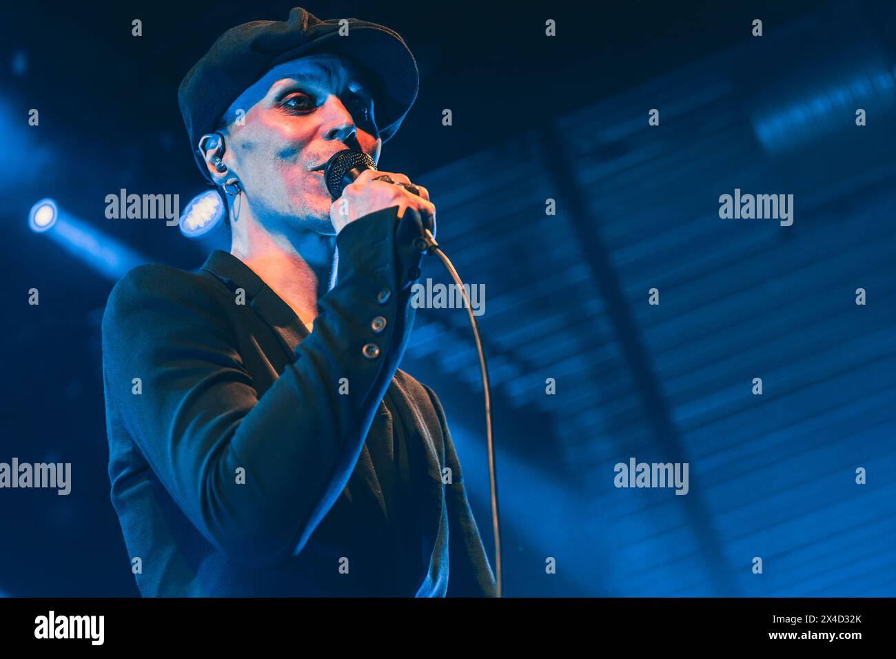 Copenaghen, Danimarca. 30 aprile 2024. La cantante e musicista finlandese Ville Valo esegue un concerto dal vivo durante l'Amager Bio di Copenaghen. (Foto: Gonzales Photo - Nikolaj Bransholm). Foto Stock