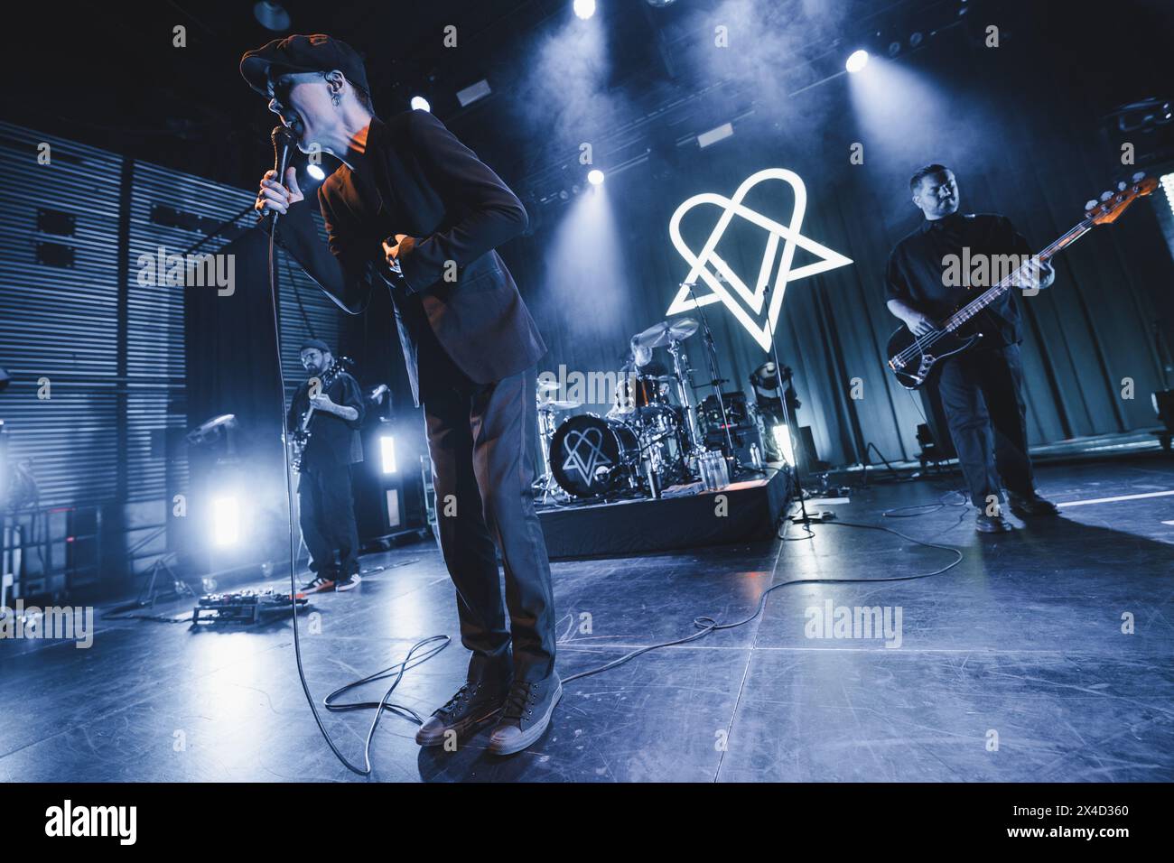 Copenaghen, Danimarca. 30 aprile 2024. La cantante e musicista finlandese Ville Valo esegue un concerto dal vivo durante l'Amager Bio di Copenaghen. (Foto: Gonzales Photo - Nikolaj Bransholm). Foto Stock