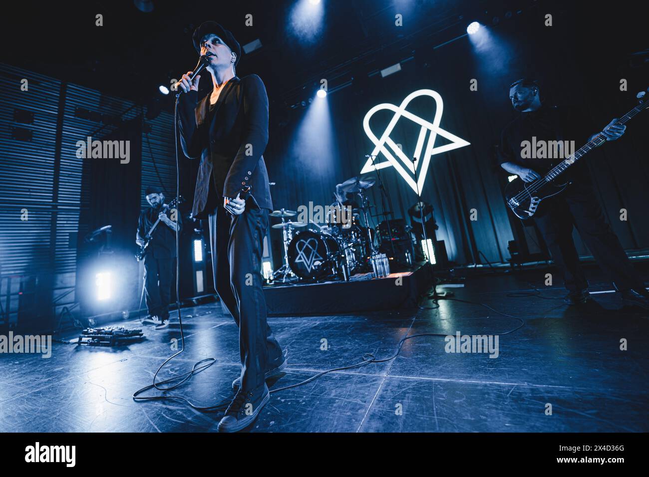 Copenaghen, Danimarca. 30 aprile 2024. La cantante e musicista finlandese Ville Valo esegue un concerto dal vivo durante l'Amager Bio di Copenaghen. (Foto: Gonzales Photo - Nikolaj Bransholm). Foto Stock