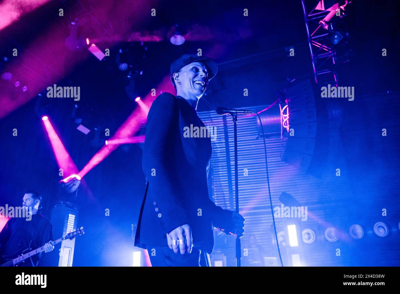 Copenaghen, Danimarca. 30 aprile 2024. La cantante e musicista finlandese Ville Valo esegue un concerto dal vivo durante l'Amager Bio di Copenaghen. (Foto: Gonzales Photo - Nikolaj Bransholm). Foto Stock
