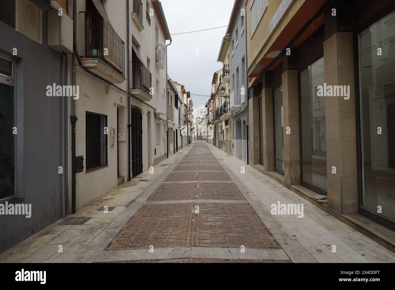 Obras, Citricos, calle de la ciudad Foto Stock