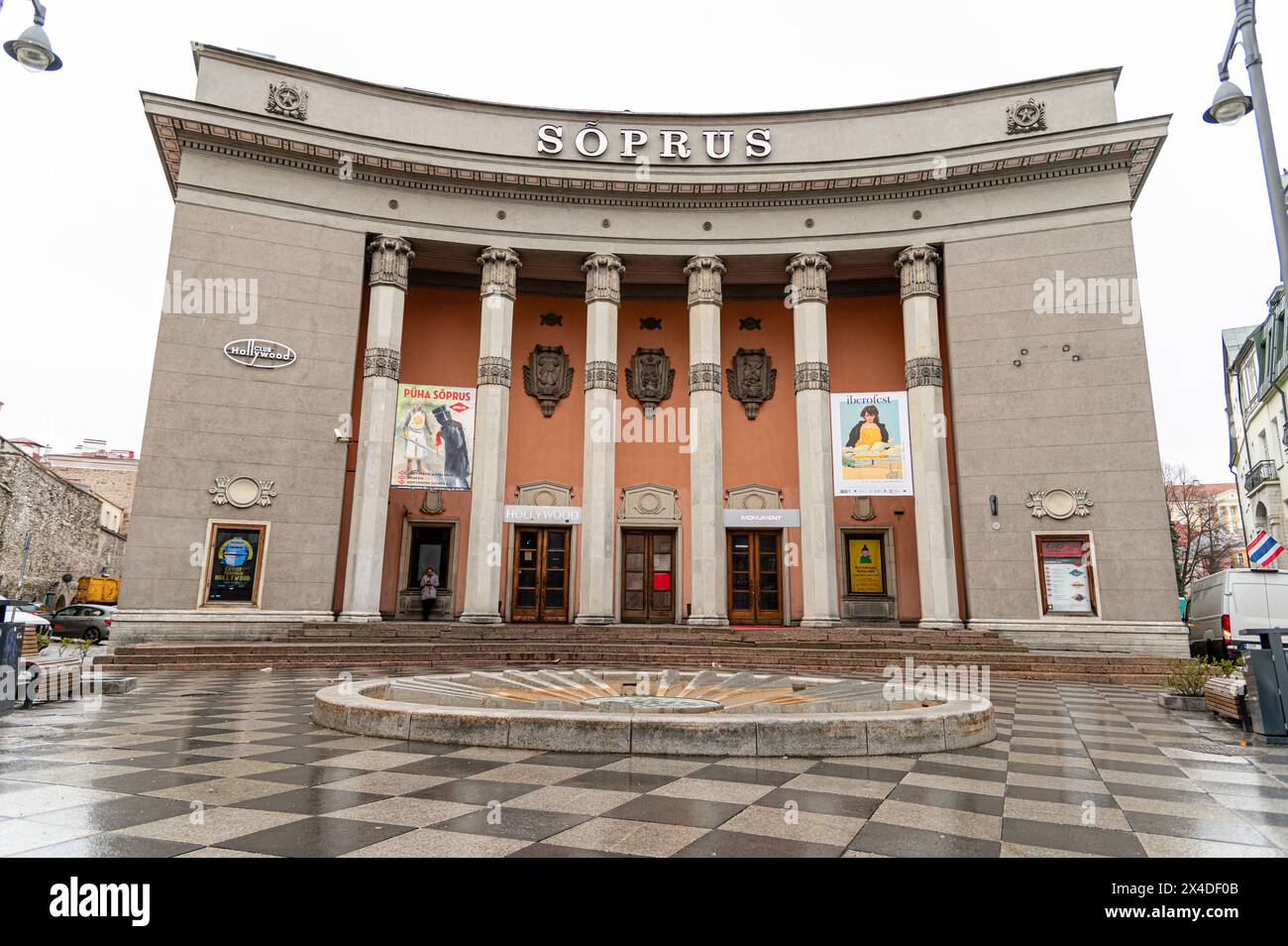 Soprus Cinema di Tallinn, Estonia Foto Stock