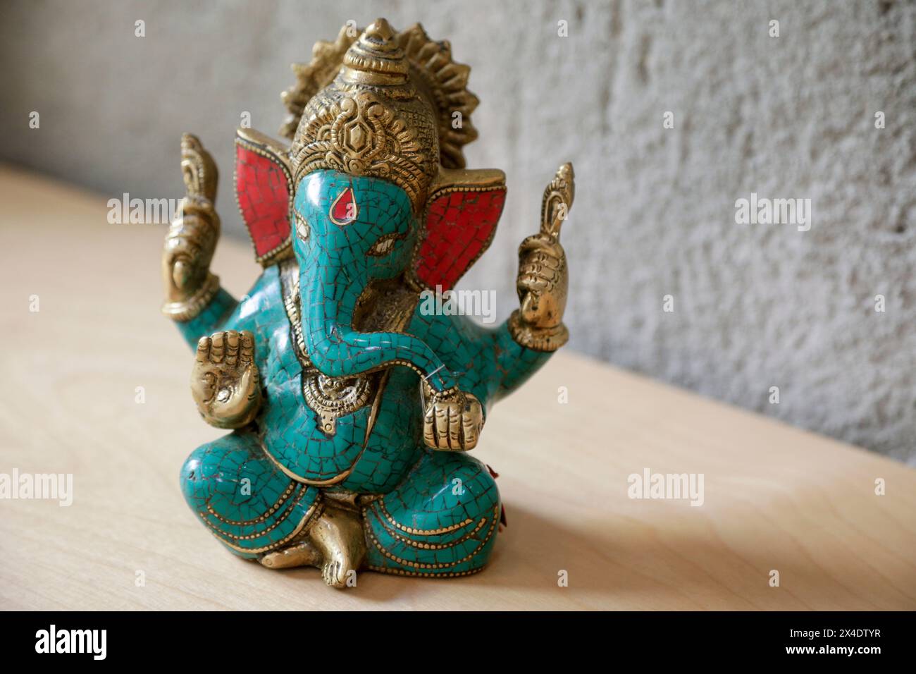Lisbona, Portogallo. Figura di Ganesh Foto Stock