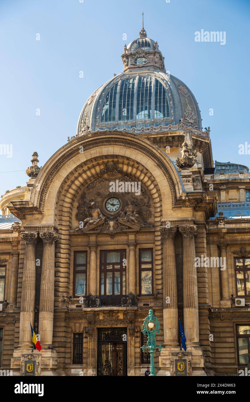 Romania, Bucarest. Museo nazionale di storia rumena. Situato nella città vecchia in Calea Victoriei. Foto Stock
