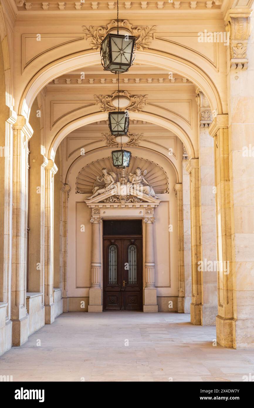 Romania, Bucarest. Museo nazionale di storia rumena. Foto Stock