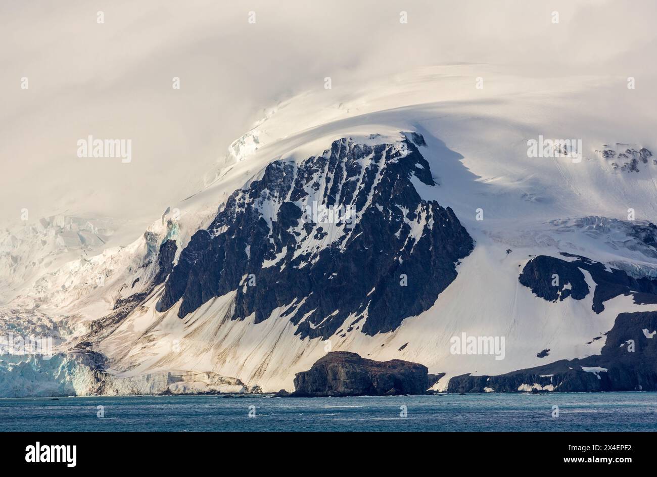 Elephant Island, Isole Shetland meridionali, Penisola Antartica, Antartide Foto Stock