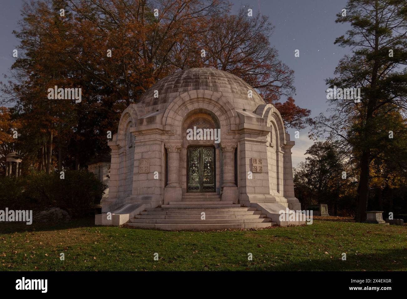 USA, Sleepy Hollow. Cimitero Sleepy Hollow (PR) Foto Stock