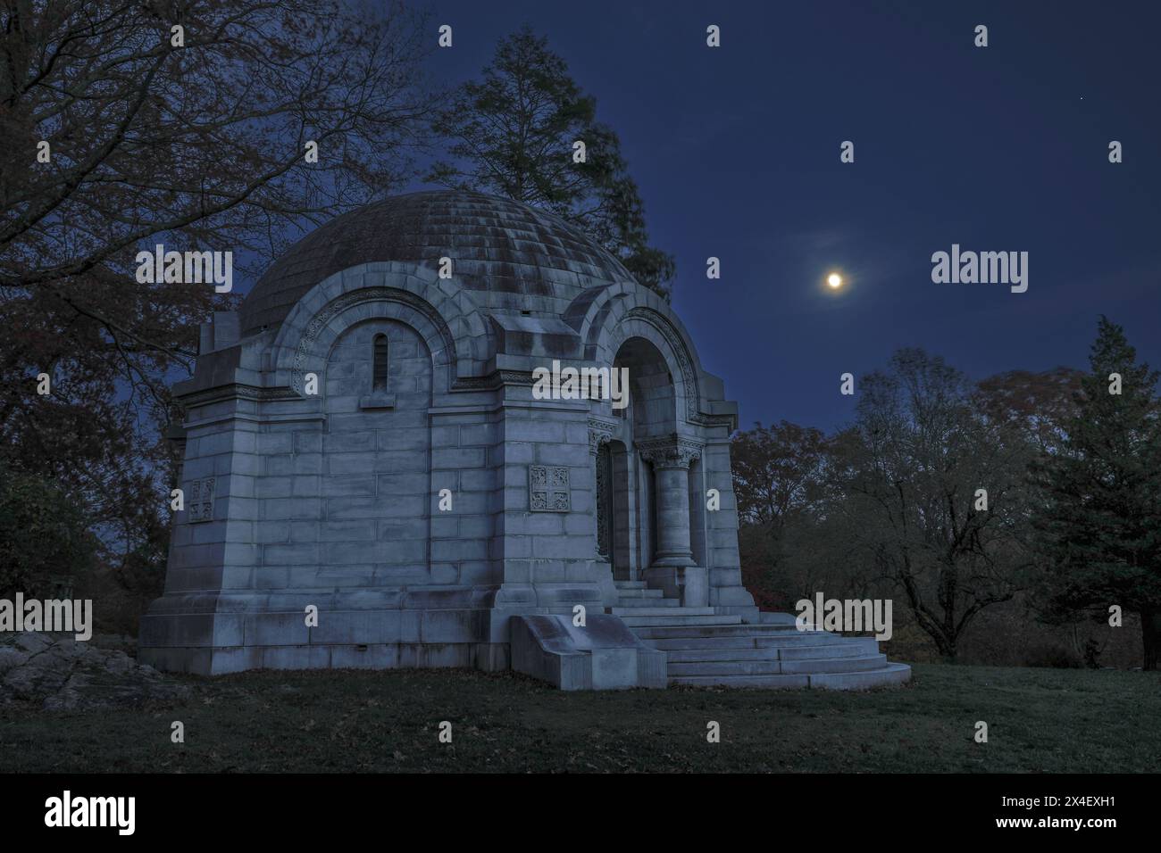 USA, Sleepy Hollow. Cimitero Sleepy Hollow (PR) Foto Stock
