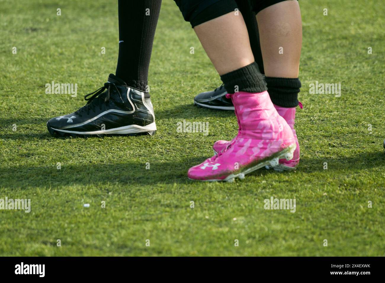 Brooklyn, New York. Apertura della stagione per la squadra di calcio professionistica femminile. (Solo per uso editoriale) Foto Stock