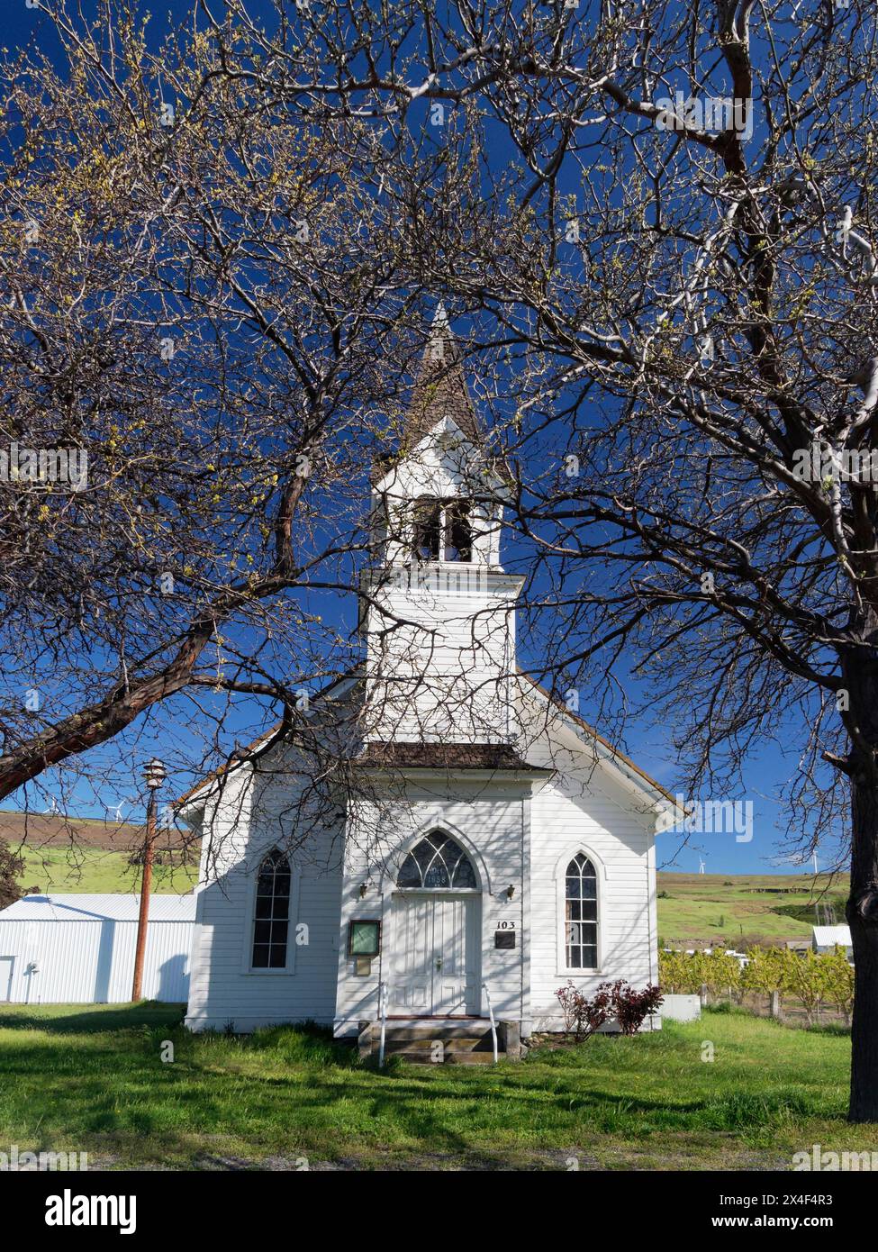 Maryhill Community Church (1888) (Chiesa cristiana dell'Avvento del primo giorno). Foto Stock