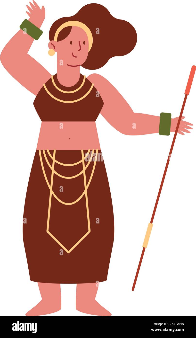 gawai dayak festiva Illustrazione Vettoriale