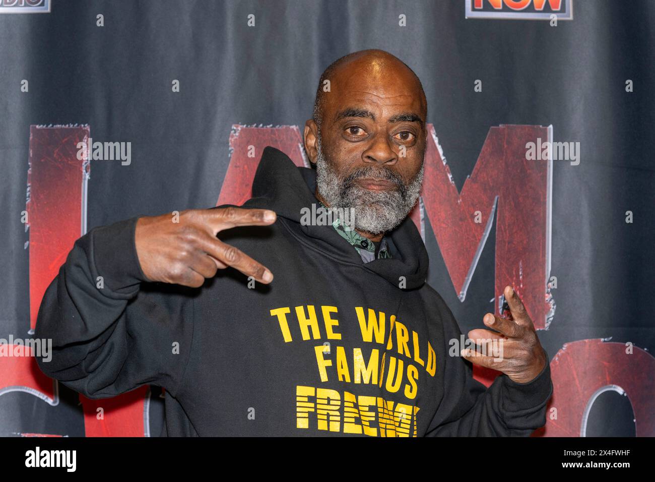 Los Angeles, Stati Uniti. 2 maggio 2024. Il produttore Ricky Donnell 'Freeway Rick' Ross partecipa a 'i Am Gitmo' Los Angeles Premiere e al lancio di CLSNOW. TV al Writers Guild Theater, Los Angeles, CA, 2 maggio 2024 crediti: Eugene Powers/Alamy Live News Foto Stock