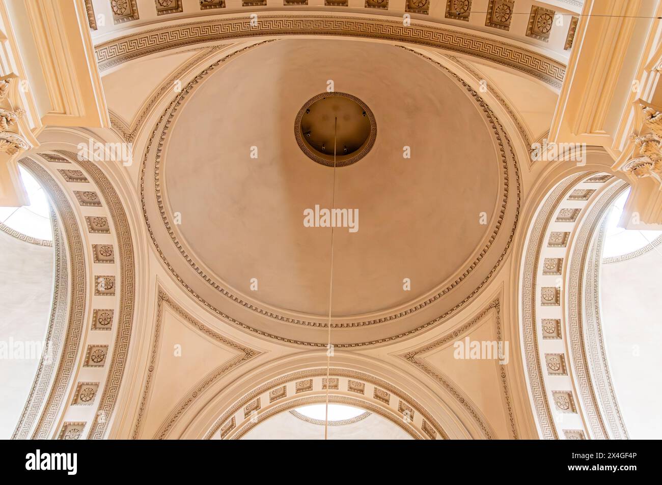 All'interno della cattedrale di Helsinki, Helsinki, Finlandia Foto Stock