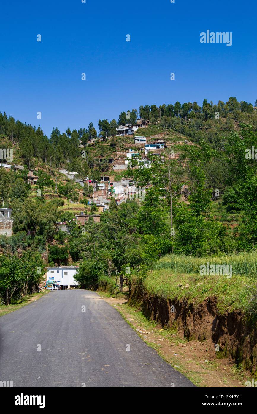 Bellissimo villaggio di Mian City Mingora Swat, Pakistan. Foto Stock