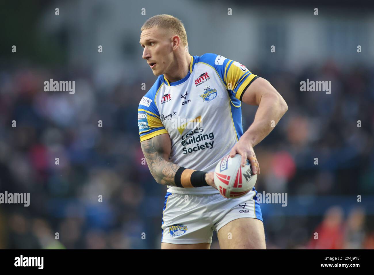 Leeds, Regno Unito. 3 maggio 2024. AMT Headingley Rugby Stadium, Leeds, West Yorkshire, 3 maggio 2024. Betfred Super League Leeds Rhinos contro London Broncos Mikolaj Oledzki di Leeds Rhinos credito: Touchlinepics/Alamy Live News Foto Stock