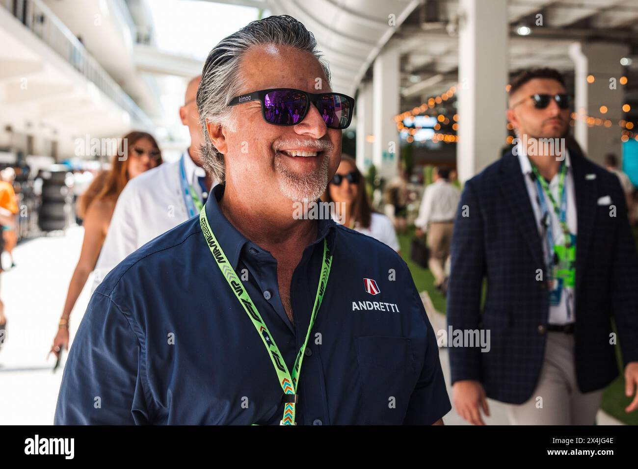 Miami, Stati Uniti. 3 maggio 2024. Michael Andretti (Stati Uniti). 03.05.2024. Formula 1 World Championship, Rd 6, Miami Grand Prix, Miami, Florida, USA, giornata di qualificazione Sprint. Il credito fotografico dovrebbe essere: XPB/Alamy Live News. Foto Stock