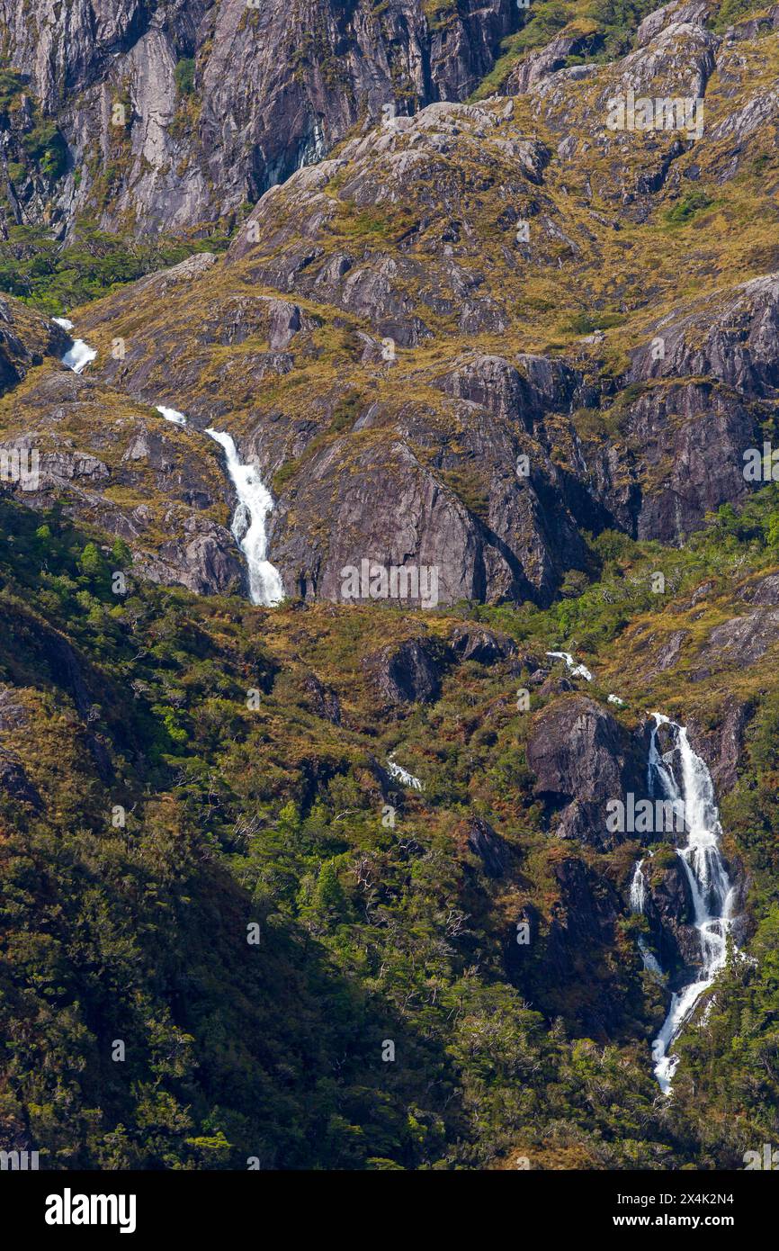 Inside Passage, fiordi cileni, Cile, Sud America Foto Stock