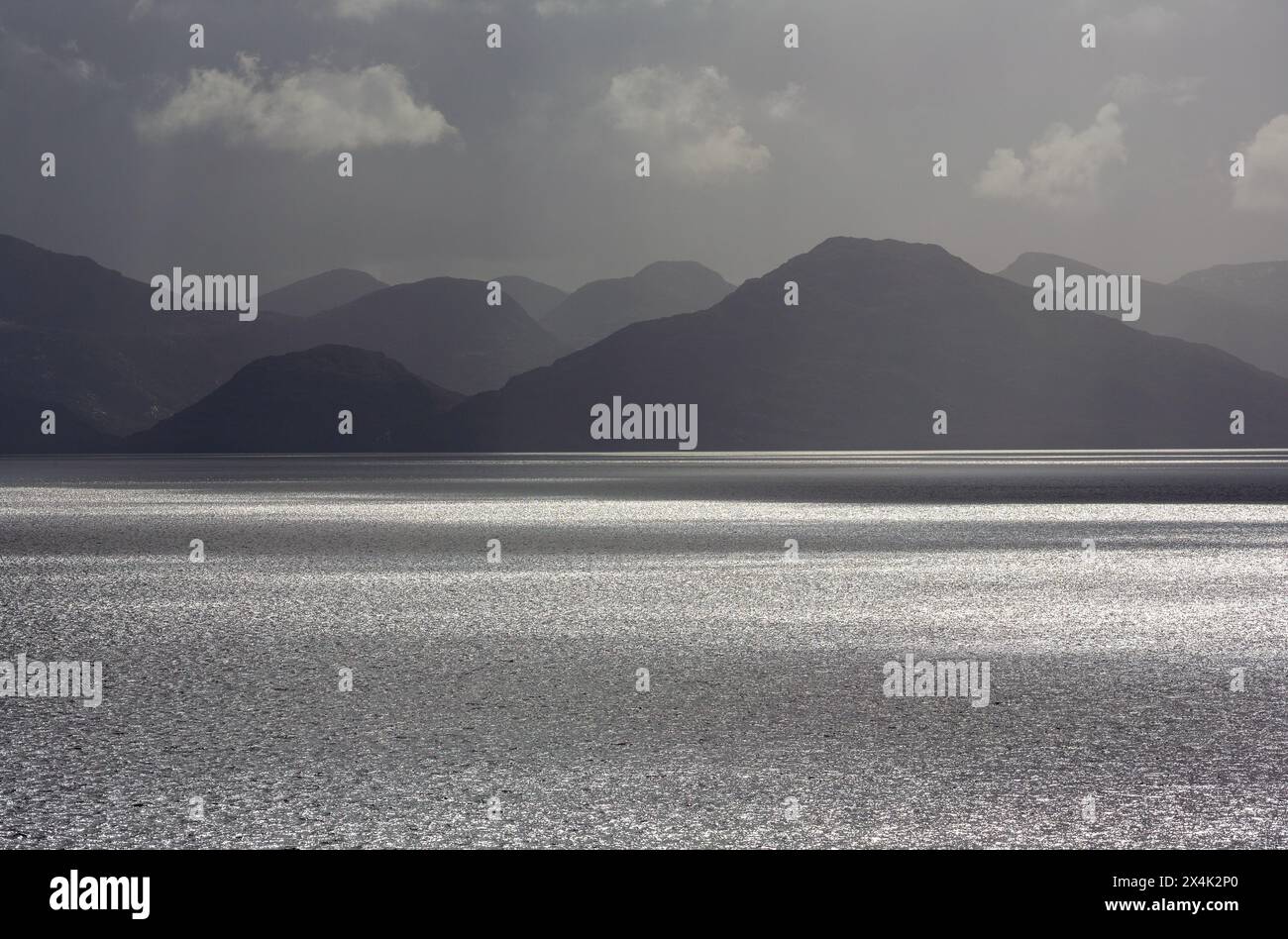 Inside Passage, fiordi cileni, Cile, Sud America Foto Stock