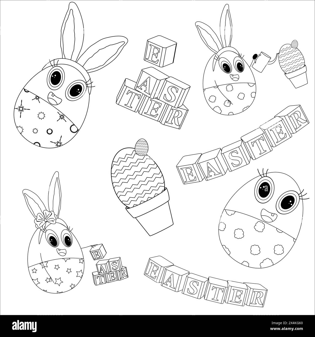 BLOWOUT FUN Dinosauro Gonfiabile Di Pasqua 2,4m Con Orecchie Da Coniglio E Uovo LED – Decorazione Per Esterni E Giardino - 6